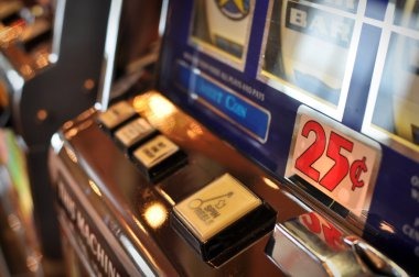 Free spin round with active train multipliers displayed